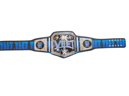 Custom YEET Jey Uso Championship Title Belt - WWF Belt