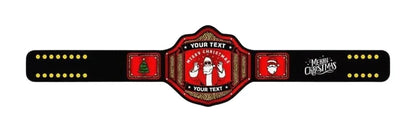 Customized Christmas Championship Replica Title Belt - WWF Belt