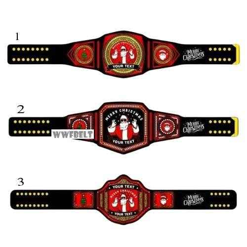 Customized Christmas Championship Replica Title Belt
