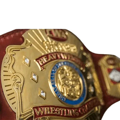 CWA Heavyweight Great Seal of the State Championship Belt - WWF Belt