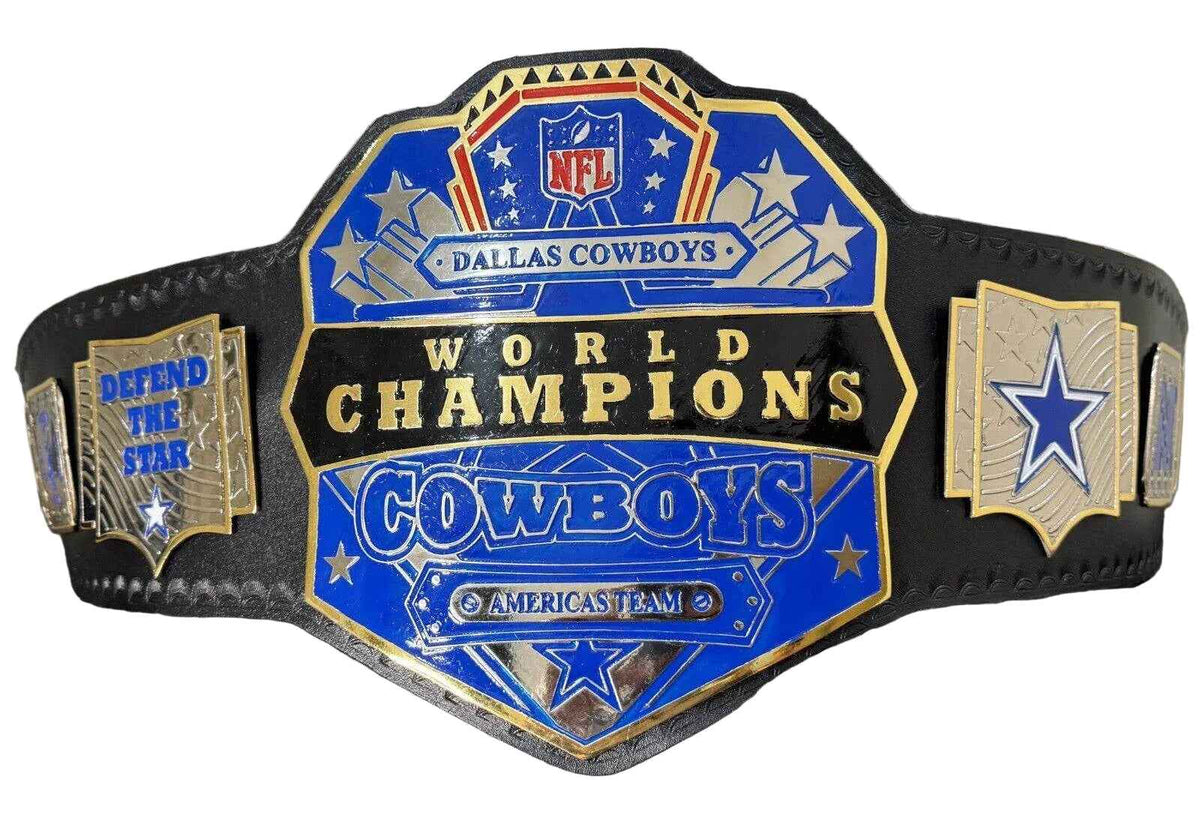 Dallas Cowboys Championship Belt 2mm brass adult size belt