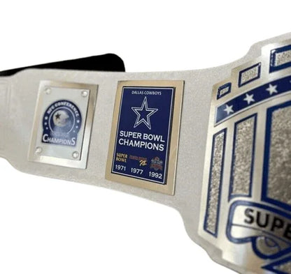 DALLAS COWBOYS NFL Championship Title Belt 2mm - WWF Belt