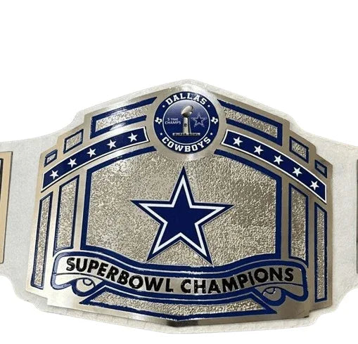 DALLAS COWBOYS NFL Championship Title Belt 2mm - WWF Belt