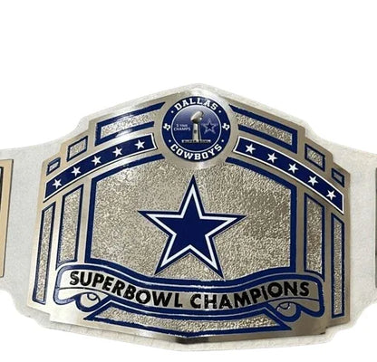 DALLAS COWBOYS NFL Championship Title Belt 2mm - WWF Belt