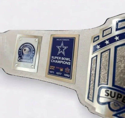 Dallas Cowboys Superbowl Champions Title Belt - WWF Belt