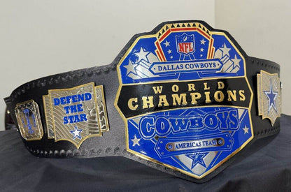 Dallas Cowboys Word Champions Americas Team Championship Belt - WWF Belt