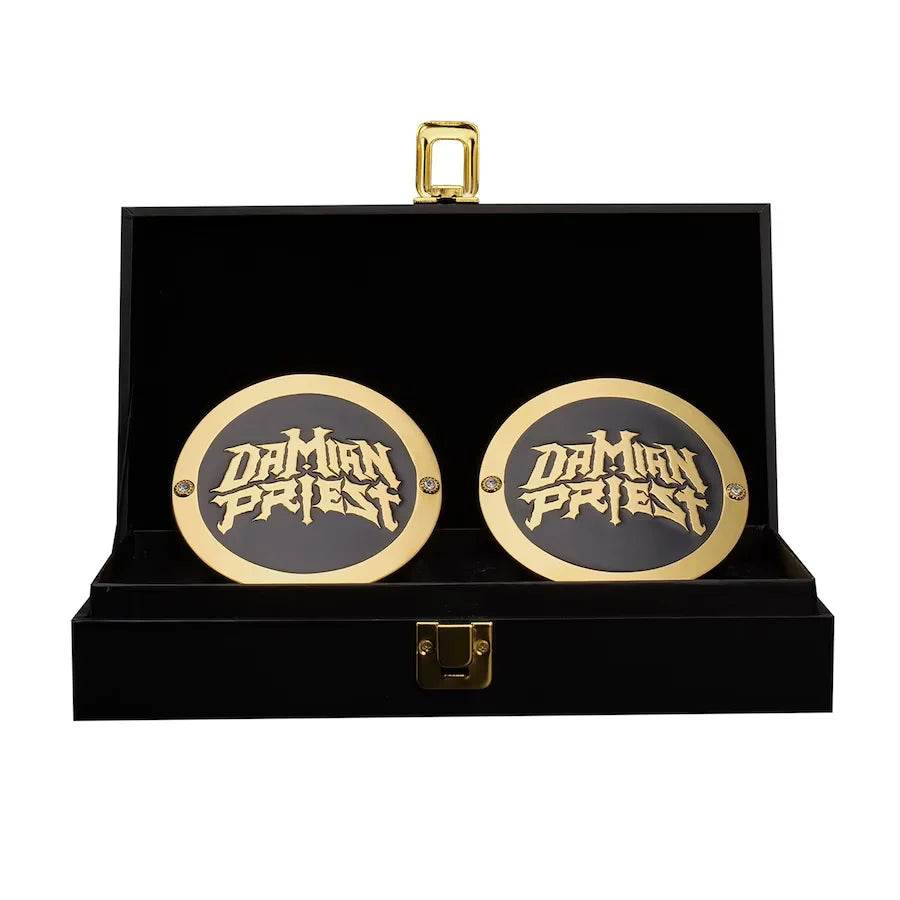 Damian Priest Championship Replica Side Plate Box Set - WWF Belt