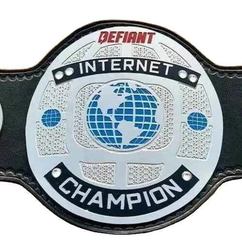 Defiant Internet Champion Title Belt