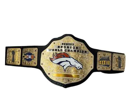 DENVER BRONCOS NFL Championship Wrestling Belt