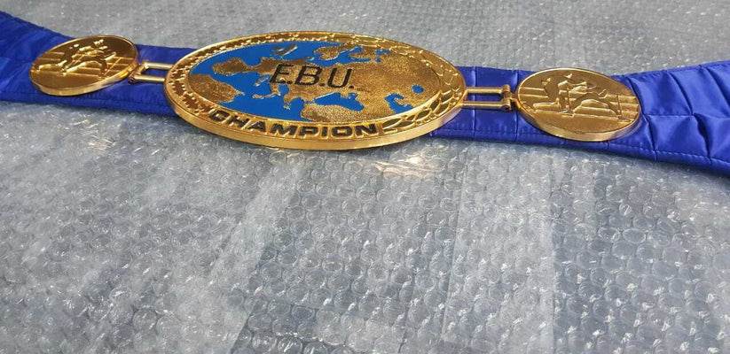 EBU Boxing Championship Title Belt - WWF Belt