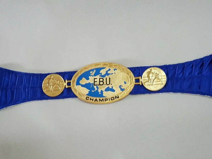 EBU Boxing Championship Title Belt - WWF Belt