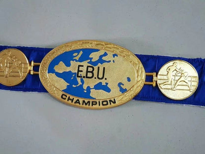 EBU Boxing Championship Title Belt - WWF Belt