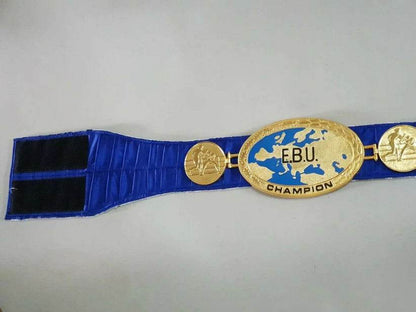 EBU Boxing Championship Title Belt - WWF Belt