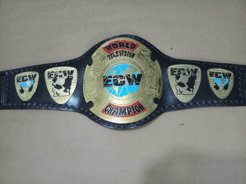 ECW World Television Championship Replica Title Belt - WWF Belt