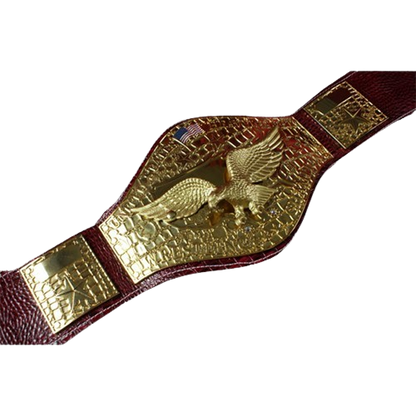 NWA “Sheik” United States Wrestling championship Title belt