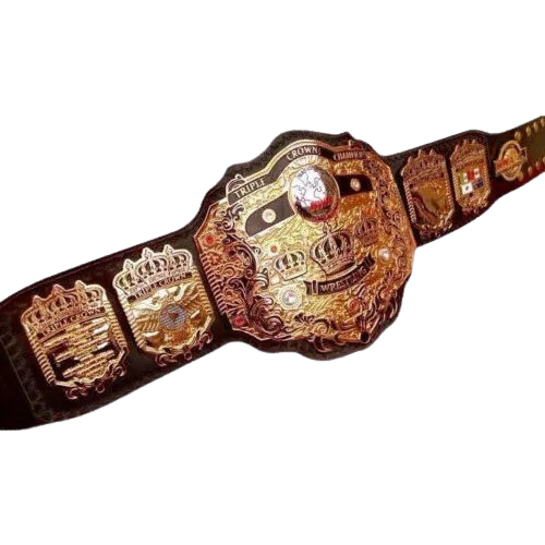 NWA Triple Crown Old School Wrestling Champion Belt Kevin Sullivan Kahagas