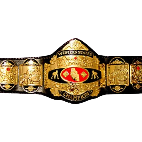 NWA Western States Heavyweight Championship Belt Dory Funk Matt Riviera Champion