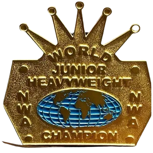 NWA World Junior Jr. Heavyweight Title Champion Belt Denny Gary Royal Tiger Mask