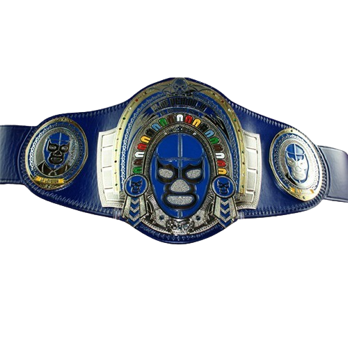 Career Blue Demon Legacy Championship belt