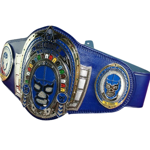 Career Blue Demon Legacy Championship belt