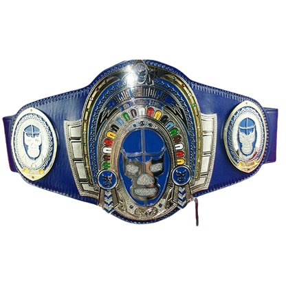 Career Blue Demon Legacy Championship belt