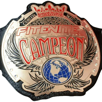 Fite Nite Costa Rica National Title Champion belt - WWF Belt