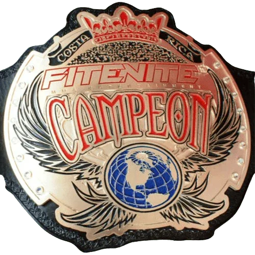 Fite Nite Costa Rica National Title Champion belt - WWF Belt