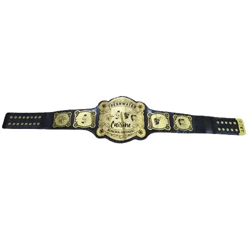 Fresty Water Cuisine Custom Replica Championship Belt - WWF Belt