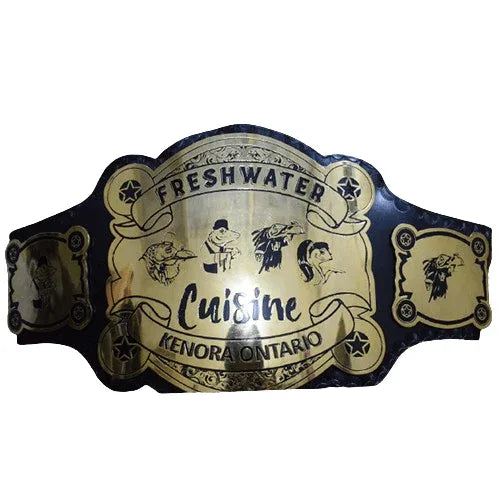 Fresty Water Cuisine Custom Replica Championship Belt - WWF Belt
