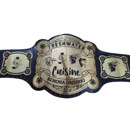 Fresty Water Cuisine Custom Replica Championship Belt - WWF Belt
