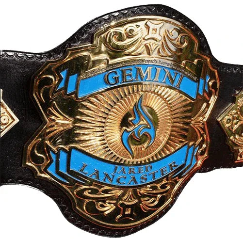 GEMINI TWINS CUSTOM Championship BELT - WWF Belt