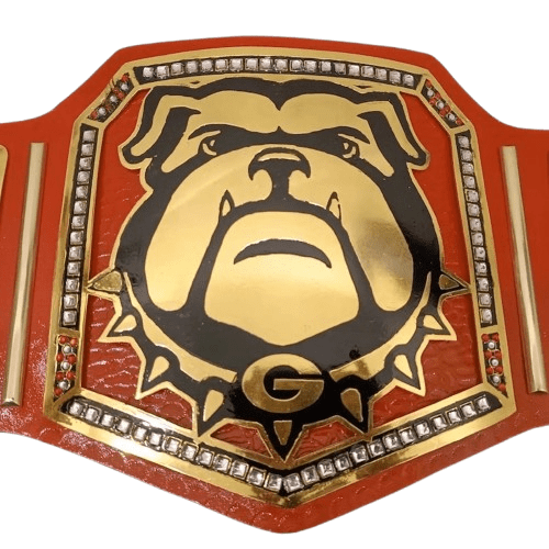 Georgia Bulldog Championship Replica Title beltChampionship BeltWWF Belt