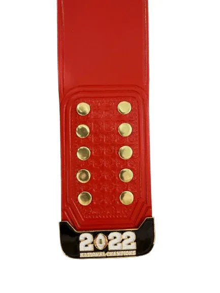 Georgia Bulldogs Super Bowl NFL Championship Replica Title Belt - WWF Belt