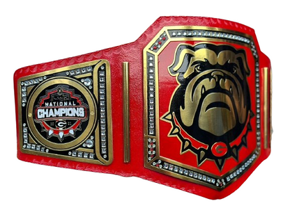 Georgia Bulldog NFL American Football Championship Belt
