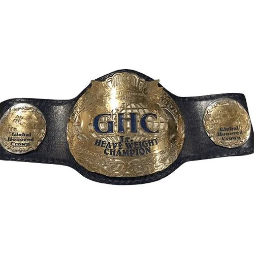 GHC Global Honored Crown Junior Heavyweight Championship Belt - WWF Belt
