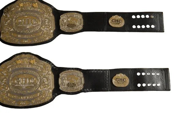 GHC Heavyweight Wrestling Championship Title Belt - WWF Belt