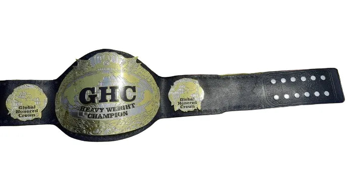GHC Heavyweight Wrestling Championship Title Belt - WWF Belt