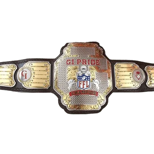 GI-Pride Fantasy Football Championship Belt - WWF Belt