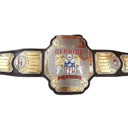 GI-Pride Fantasy Football Championship Belt - WWF Belt