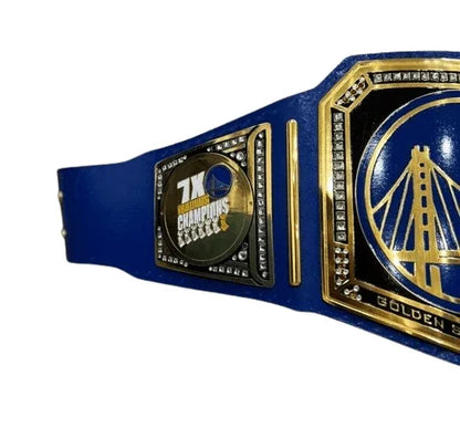 Golden Gate State Warriors Championship Title Belt - WWF Belt