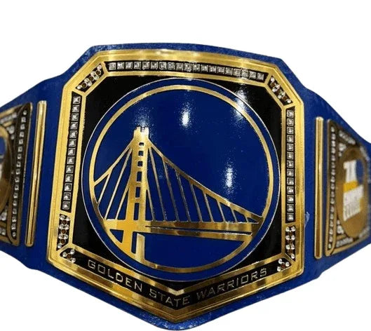 Golden Gate State Warriors Championship Title Belt - WWF Belt