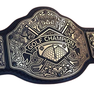 golf championship replica title belts