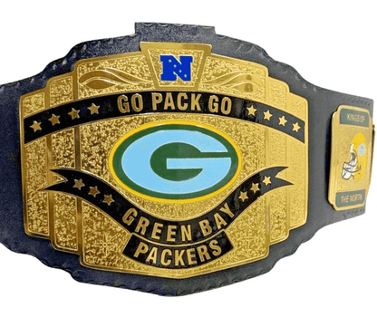Green Bay Packers NFL Championship Wrestling Belt Brass AlloyChampionship BeltWWF Belt