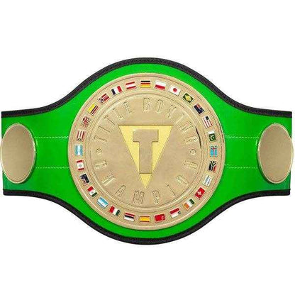 Green Title Boxing Championship Belt