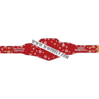 Happy Christmas Santa 2024 Special Gift Championship Belt - WWF Belt