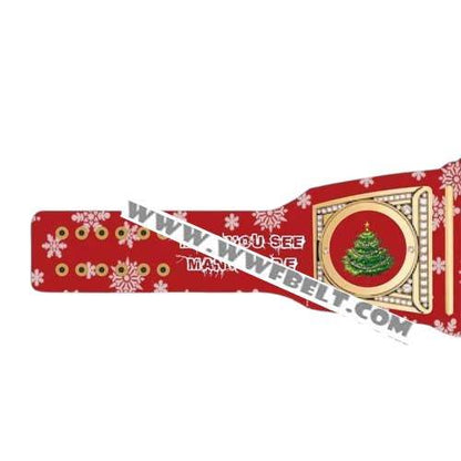 Happy Christmas Santa 2024 Special Gift Championship Belt - WWF Belt