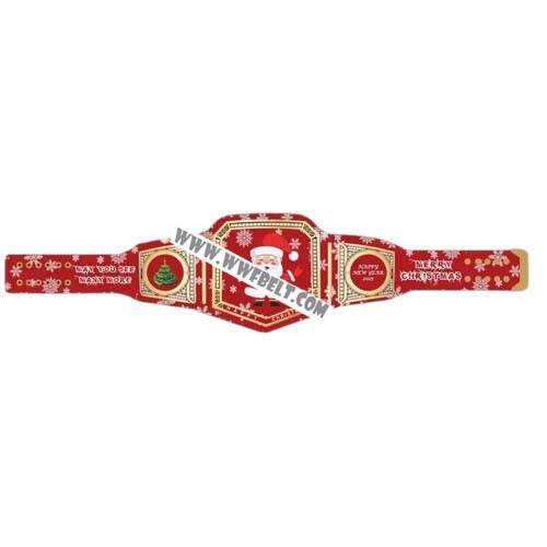 Happy Christmas Santa 2024 Special Gift Championship Belt - WWF Belt