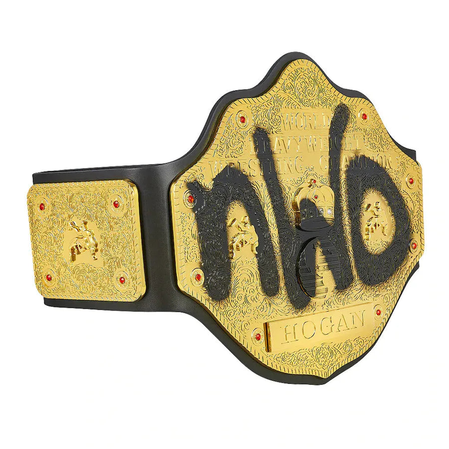 Hulk Hogan ''Hollywood'' nWo Signature Series Championship Replica Title Belt