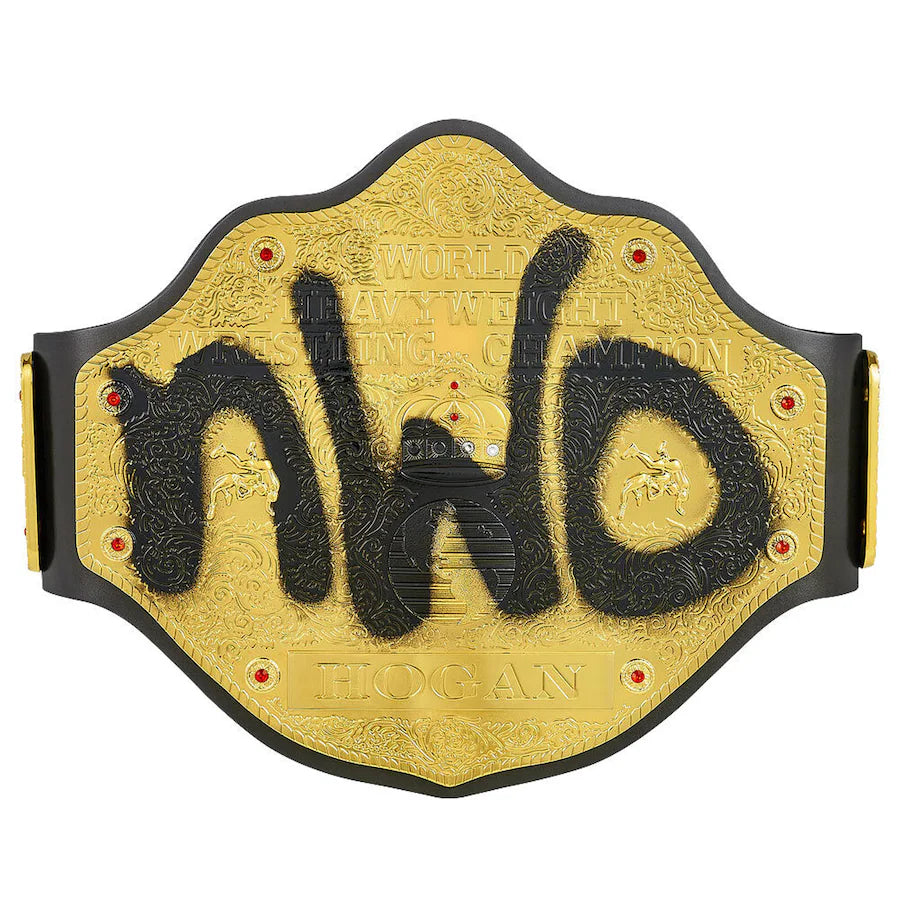 Hulk Hogan ''Hollywood'' nWo Signature Series Championship Replica Title Belt