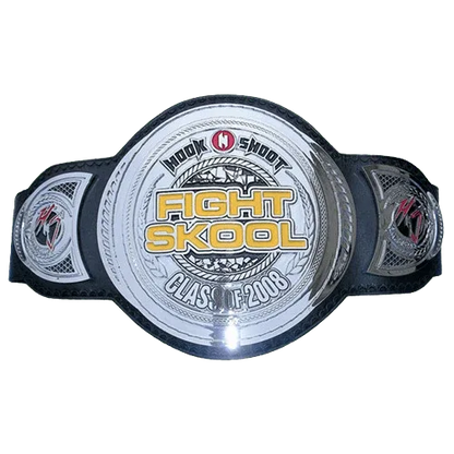 Hook N Shoot Fight Skool Class of 2008 Championship Belt - WWF Belt